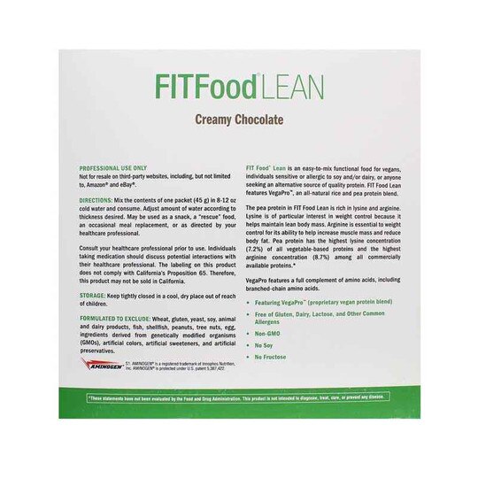FITFood Lean, XYM